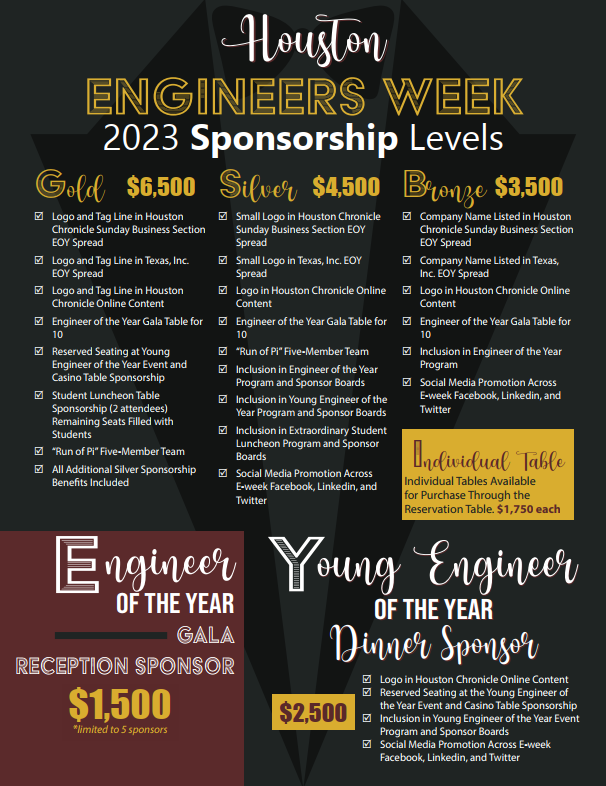 EOY Gala Sponsor Flyer
